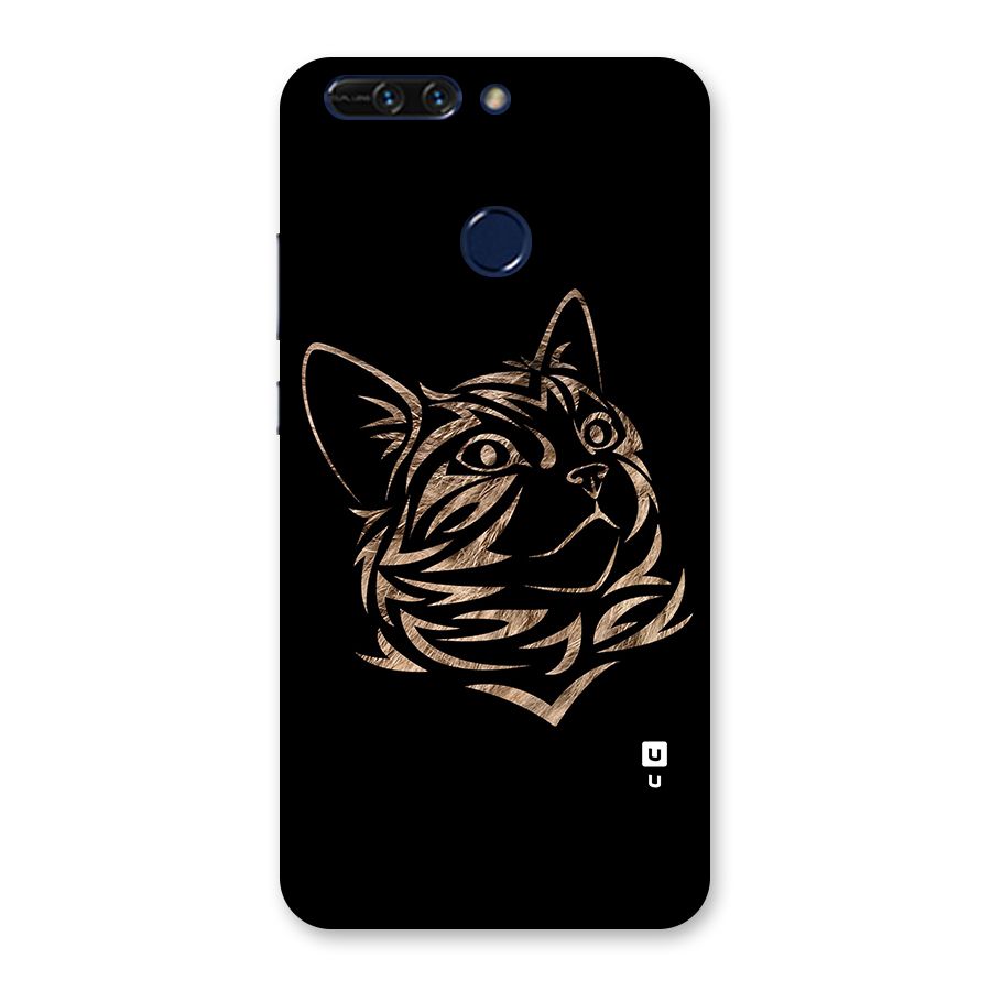 Tribal Cat Back Case for Honor 8 Pro