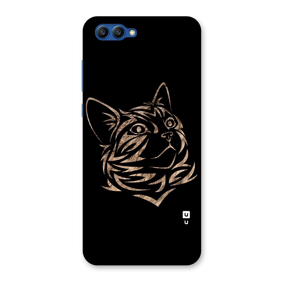 Tribal Cat Back Case for Honor View 10