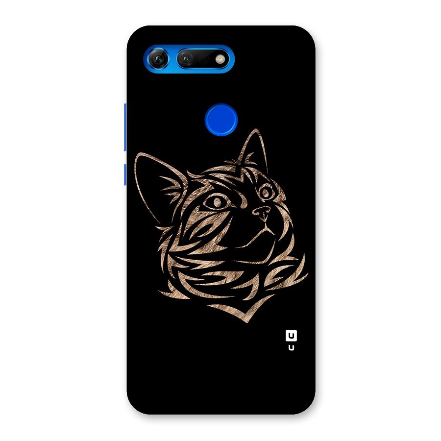 Tribal Cat Back Case for Honor View 20