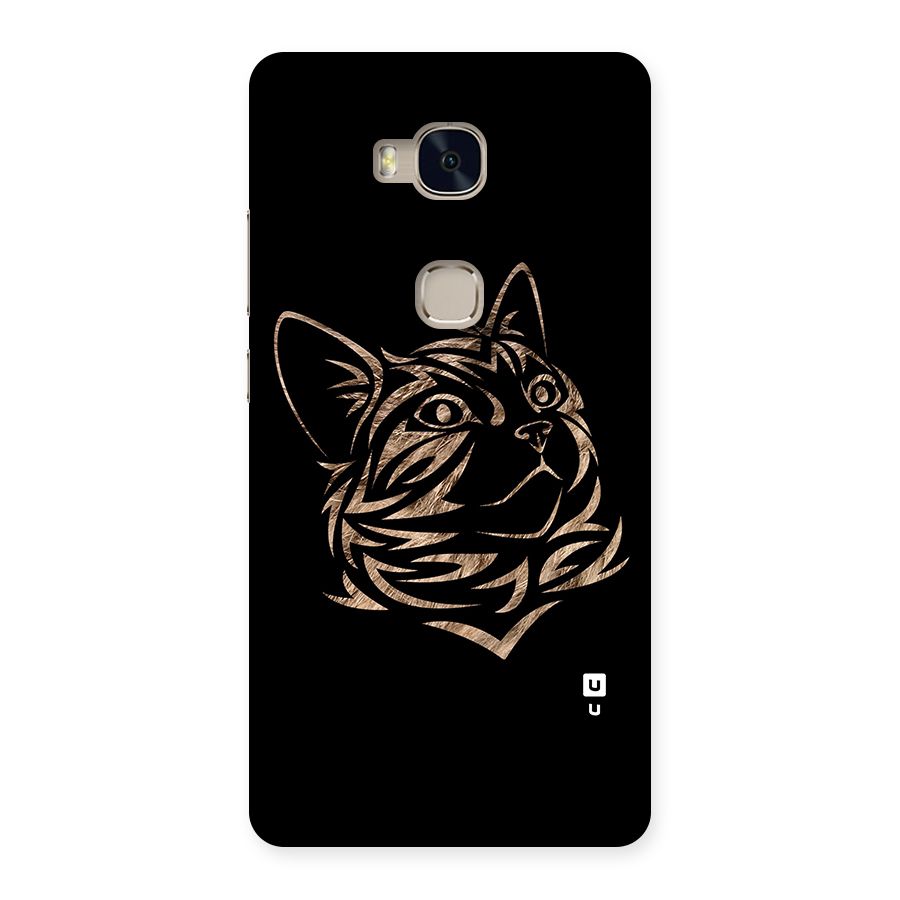 Tribal Cat Back Case for Huawei Honor 5X