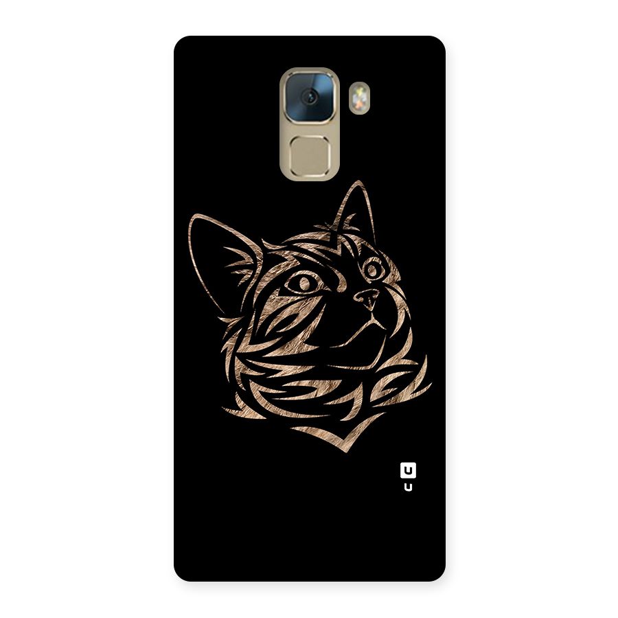 Tribal Cat Back Case for Huawei Honor 7