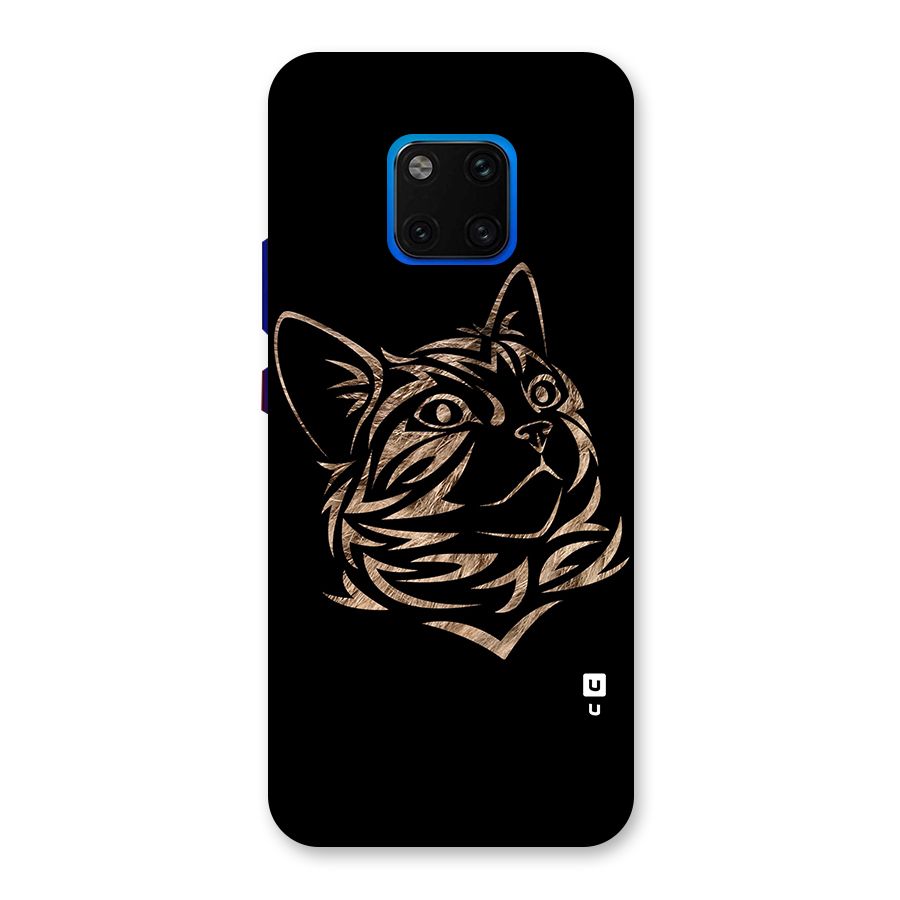 Tribal Cat Back Case for Huawei Mate 20 Pro