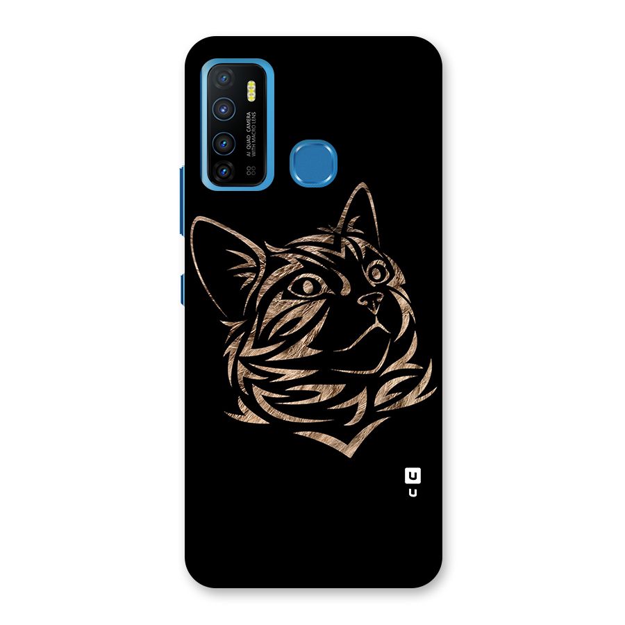 Tribal Cat Back Case for Infinix Hot 9