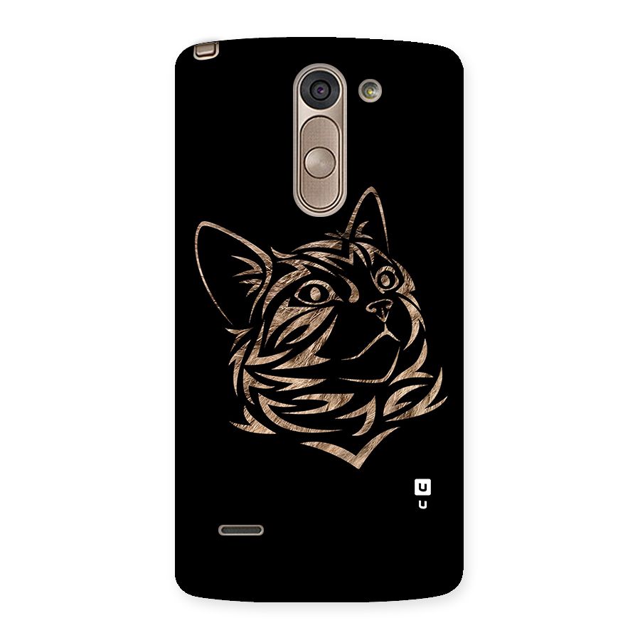 Tribal Cat Back Case for LG G3 Stylus