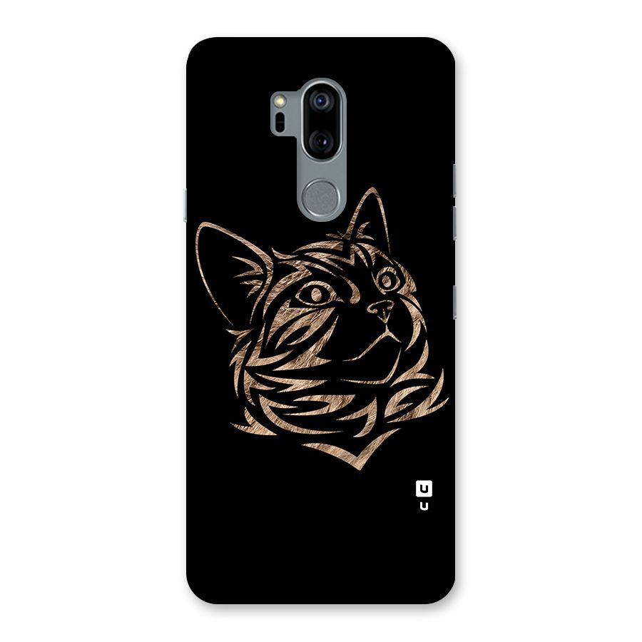 Tribal Cat Back Case for LG G7