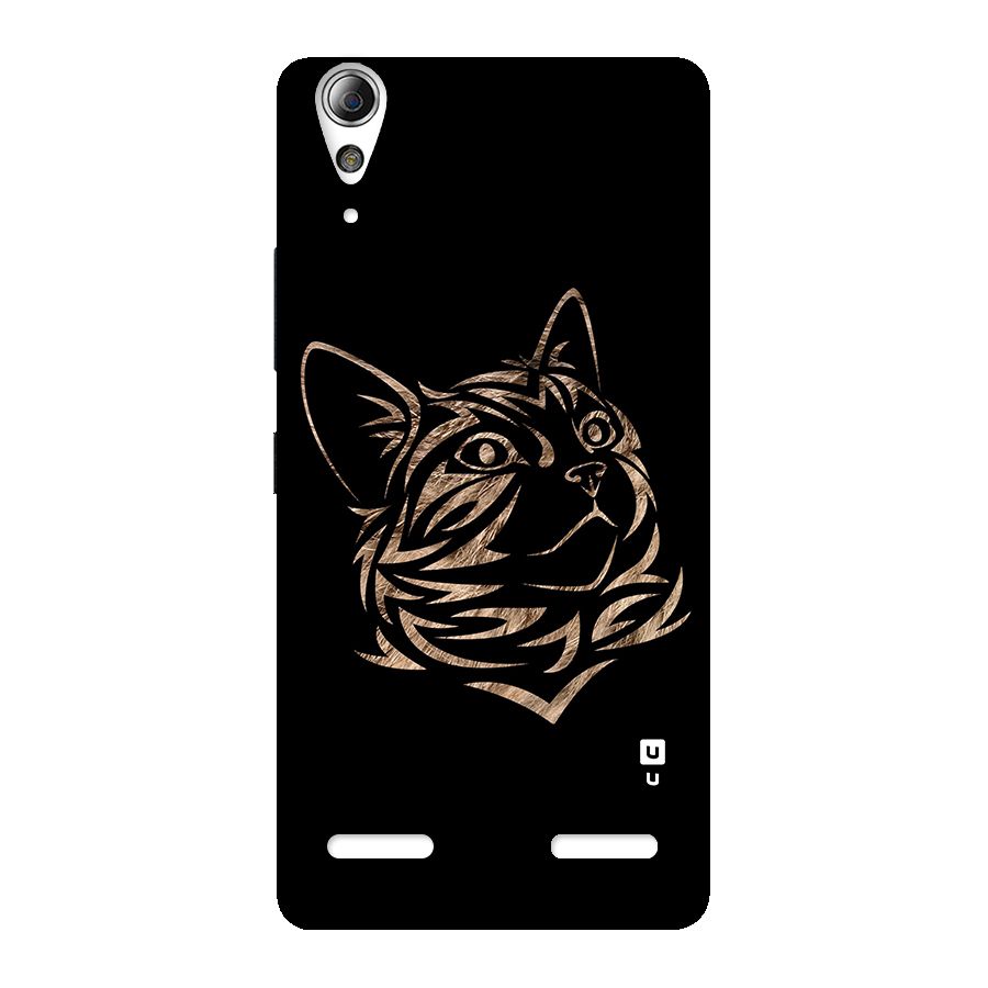 Tribal Cat Back Case for Lenovo A6000