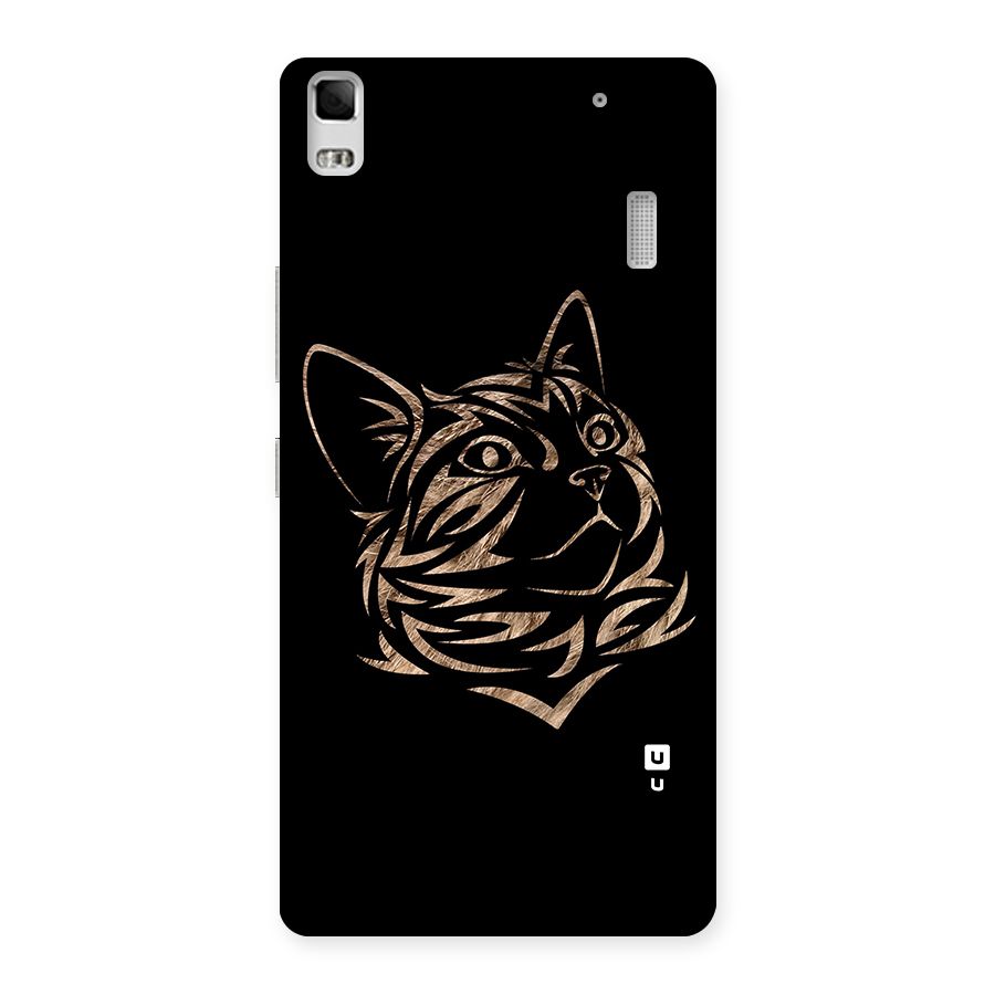 Tribal Cat Back Case for Lenovo K3 Note