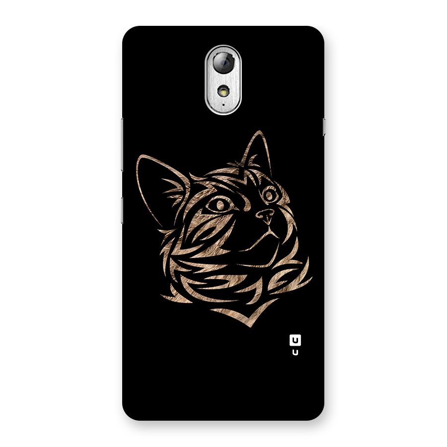 Tribal Cat Back Case for Lenovo Vibe P1M
