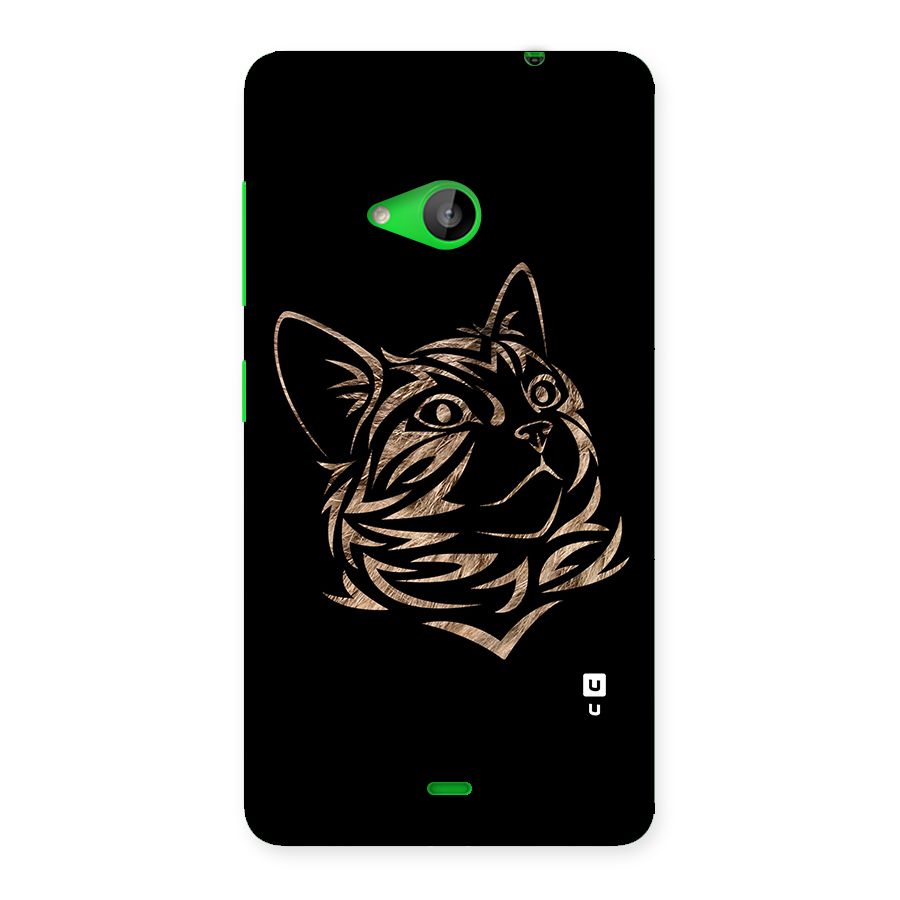 Tribal Cat Back Case for Lumia 535