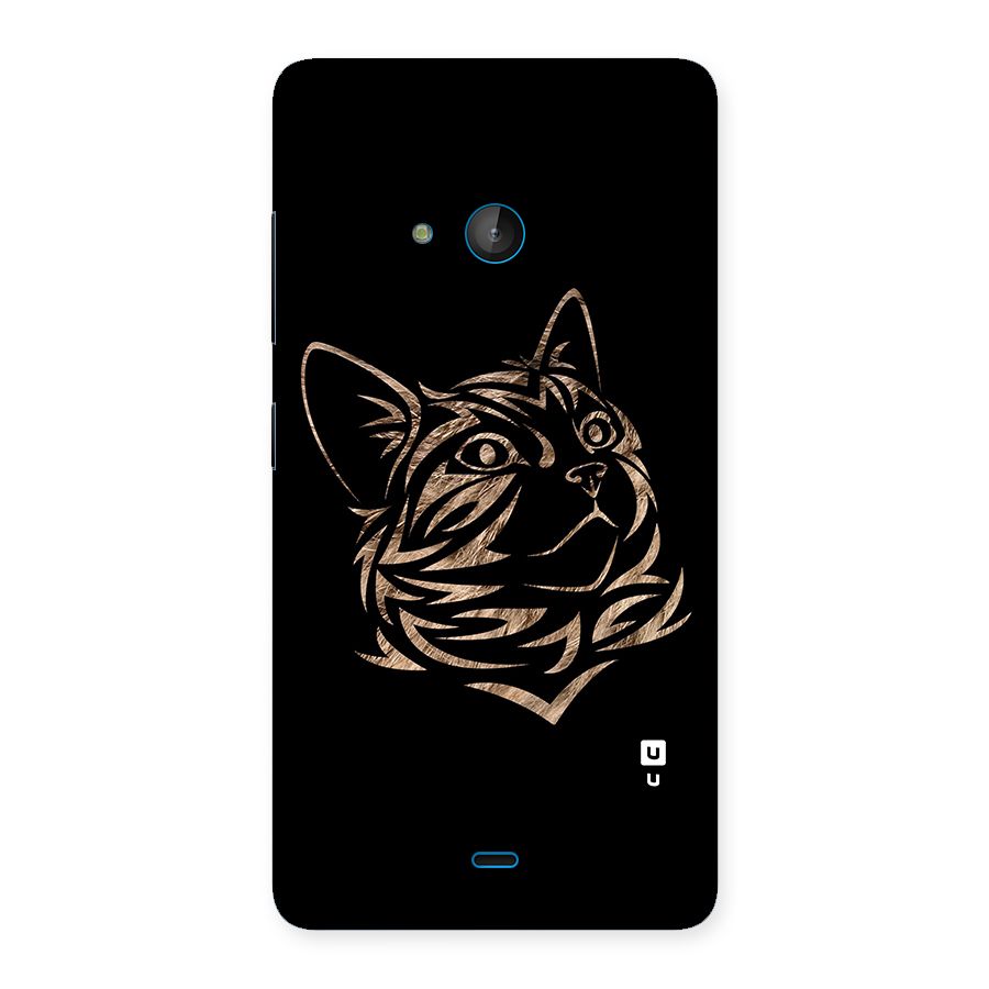 Tribal Cat Back Case for Lumia 540