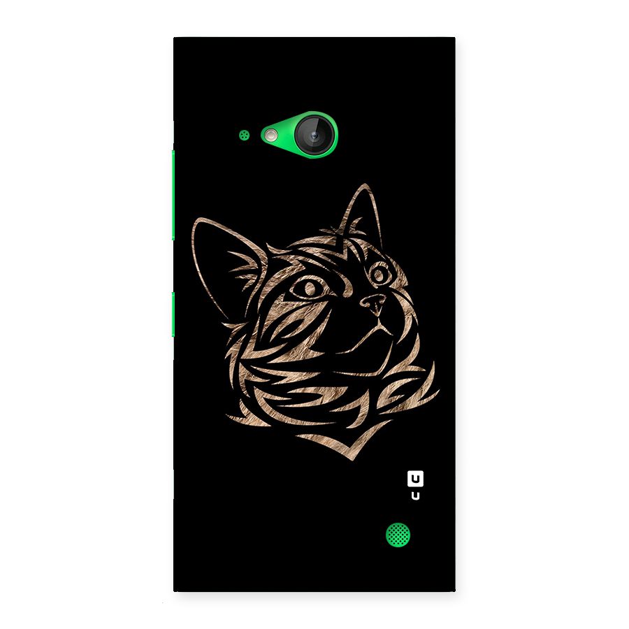 Tribal Cat Back Case for Lumia 730