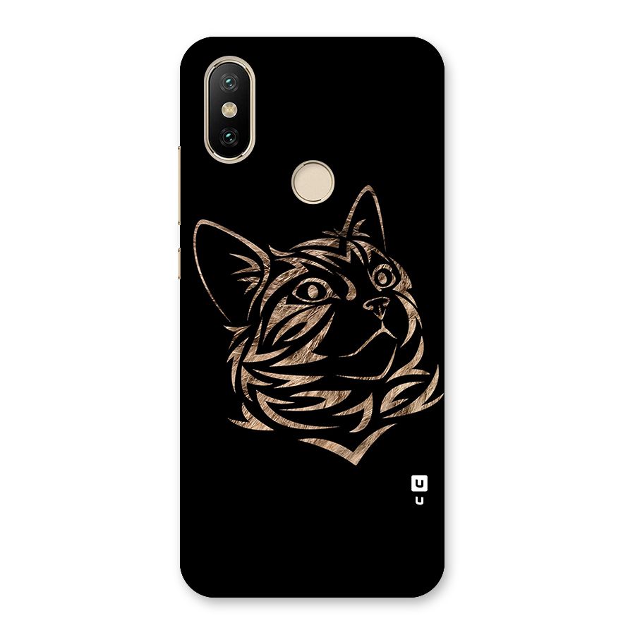 Tribal Cat Back Case for Mi A2