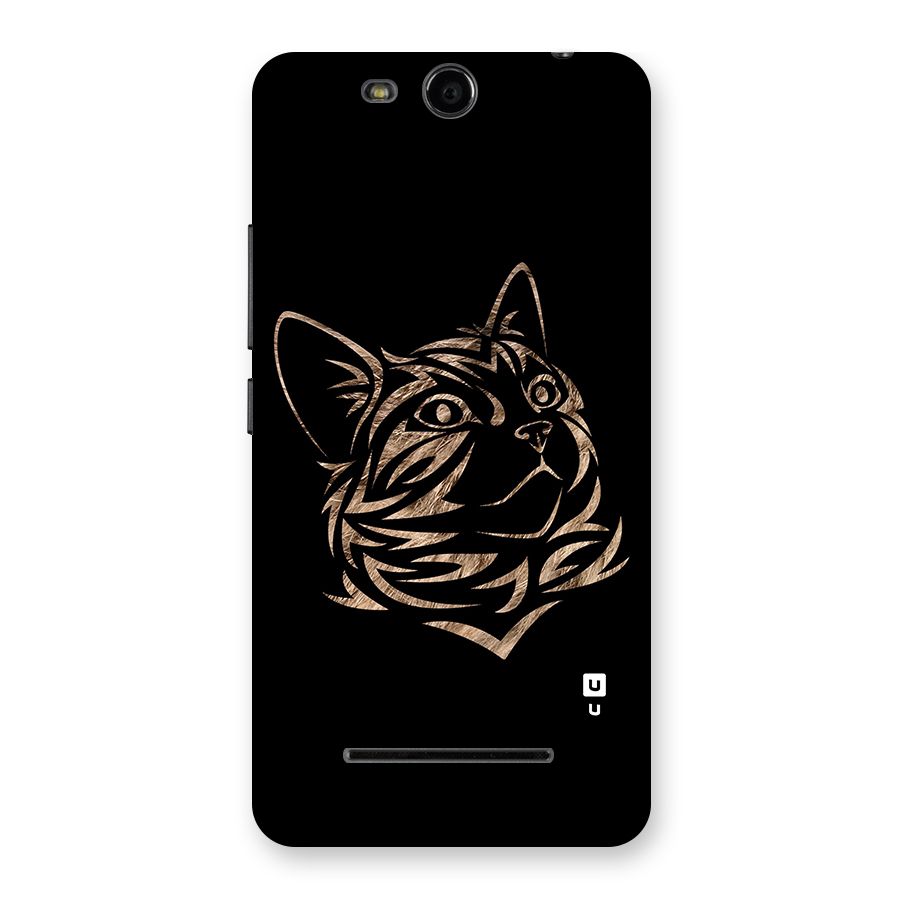 Tribal Cat Back Case for Micromax Canvas Juice 3 Q392