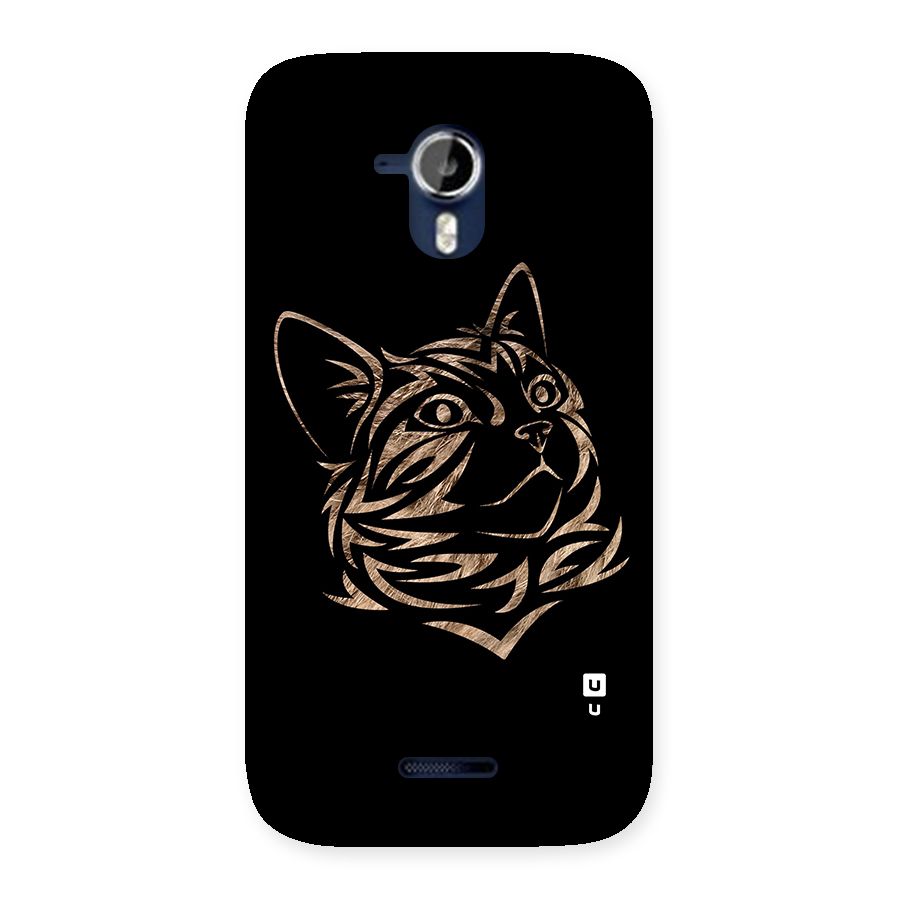 Tribal Cat Back Case for Micromax Canvas Magnus A117