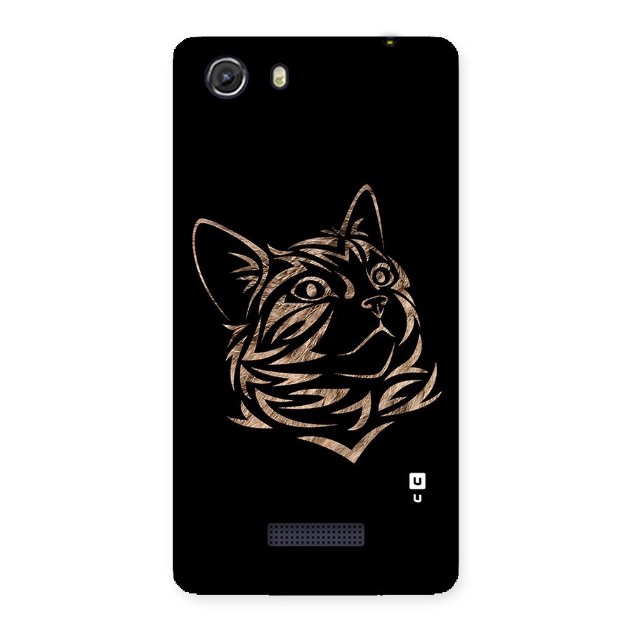 Tribal Cat Back Case for Micromax Unite 3