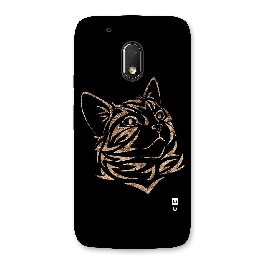 Tribal Cat Back Case for Moto G4 Play