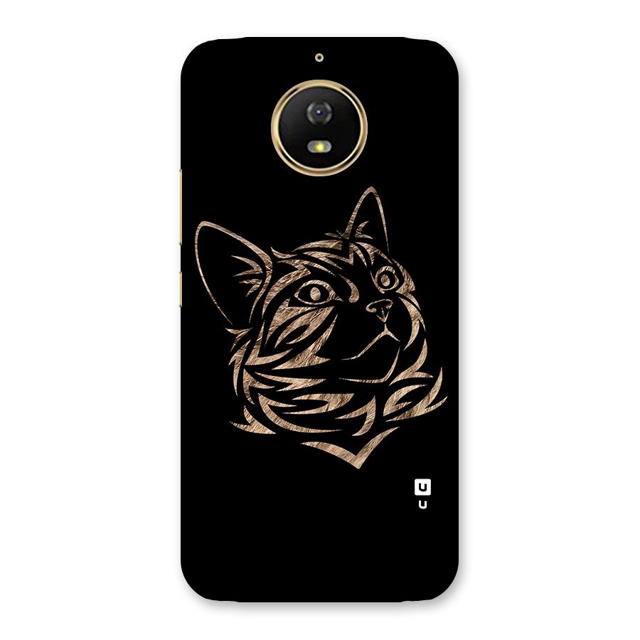Tribal Cat Back Case for Moto G5s