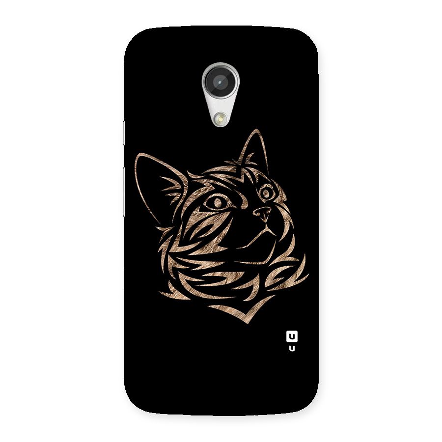 Tribal Cat Back Case for Moto G 2nd Gen