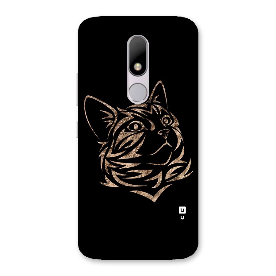 Tribal Cat Back Case for Moto M