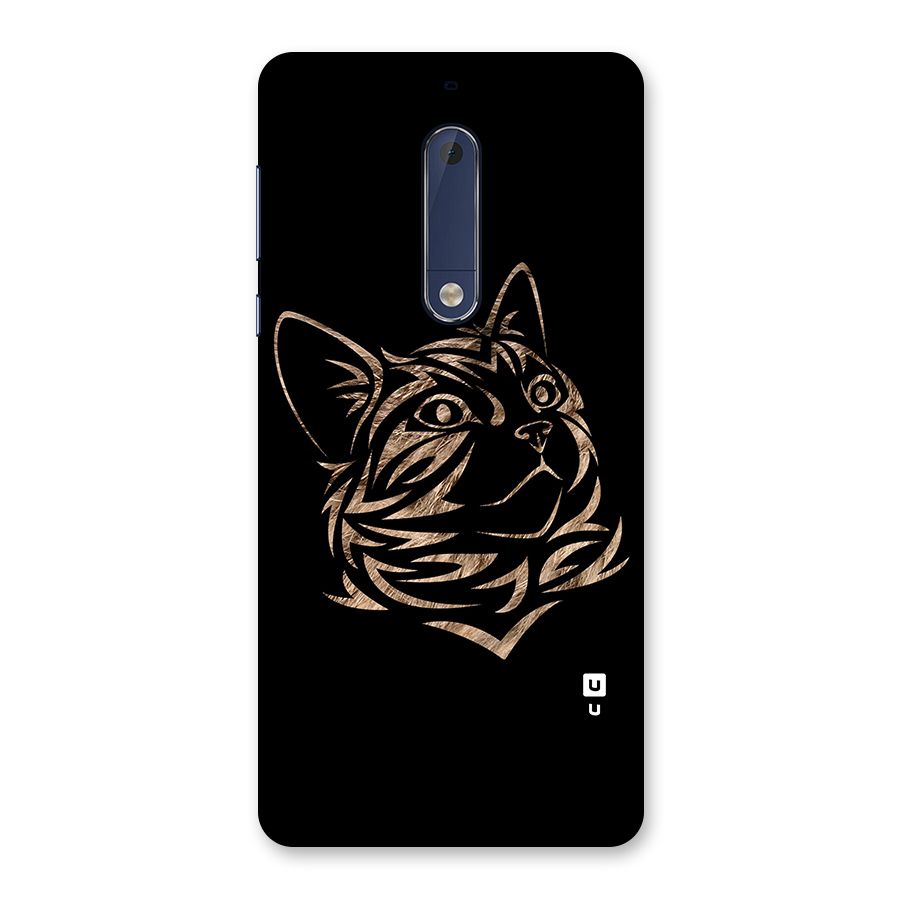 Tribal Cat Back Case for Nokia 5