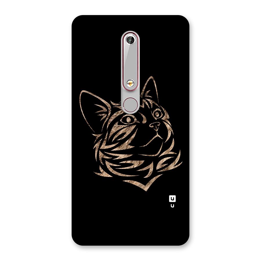 Tribal Cat Back Case for Nokia 6.1