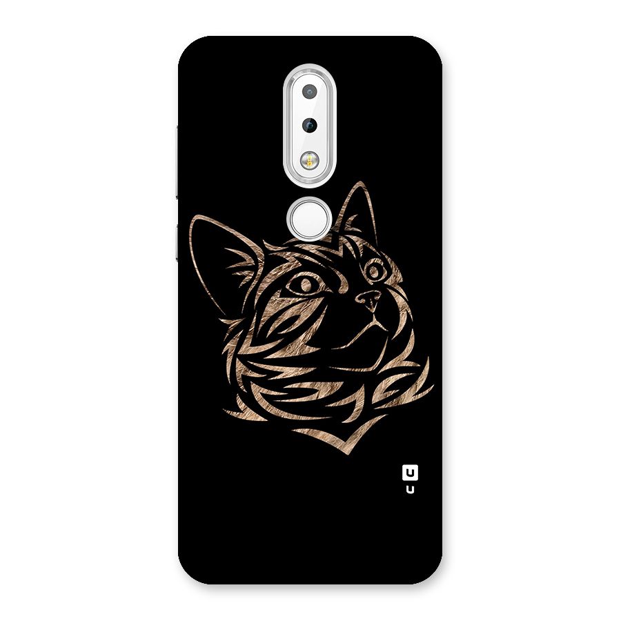 Tribal Cat Back Case for Nokia 6.1 Plus