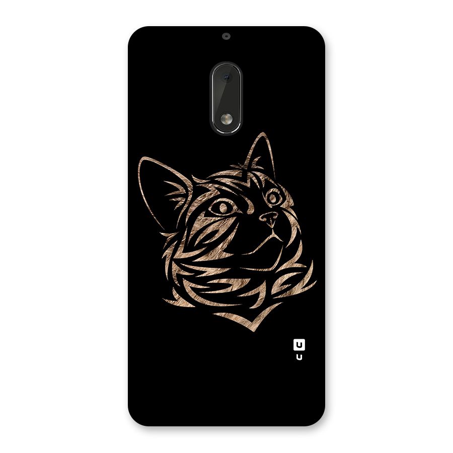 Tribal Cat Back Case for Nokia 6