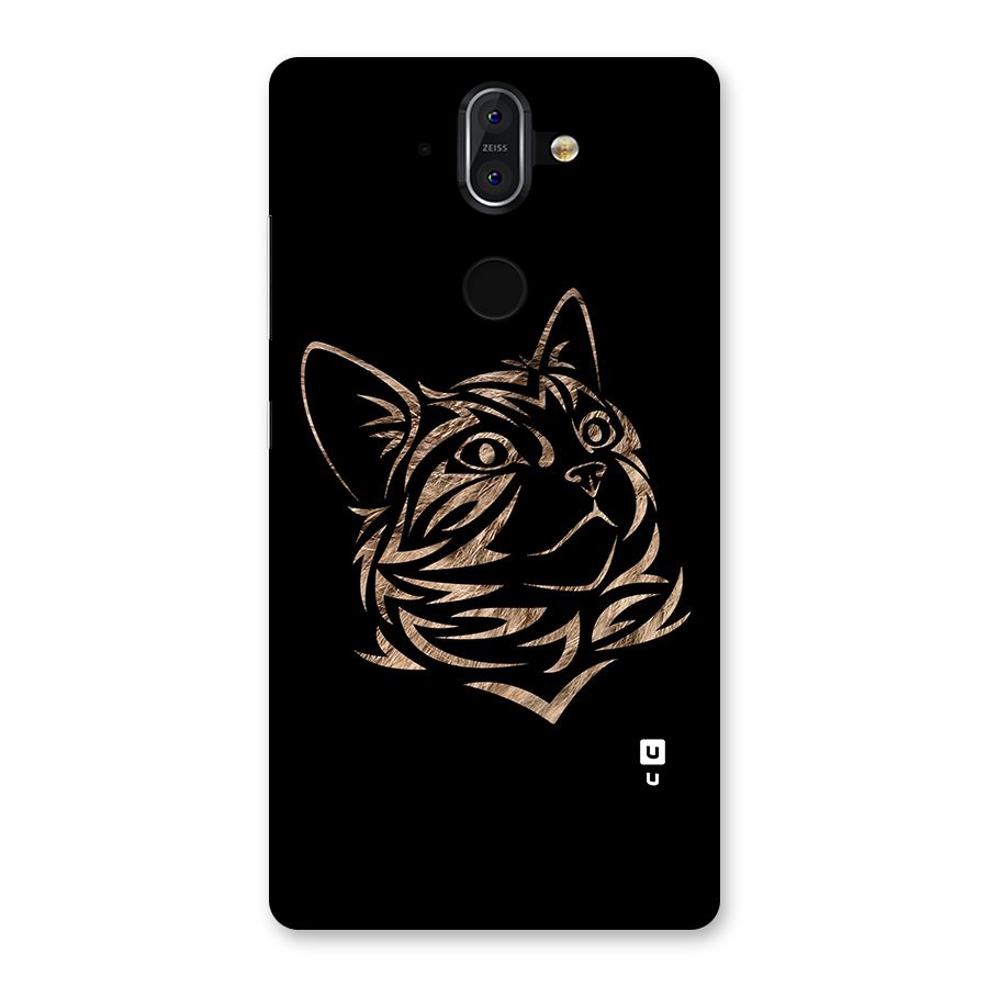 Tribal Cat Back Case for Nokia 8 Sirocco