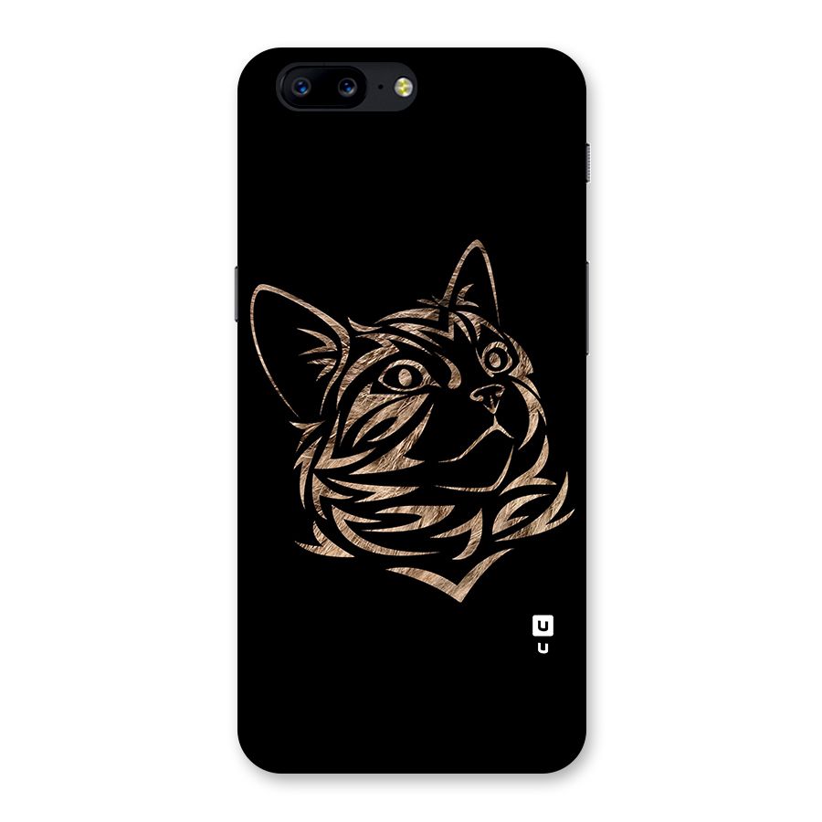 Tribal Cat Back Case for OnePlus 5