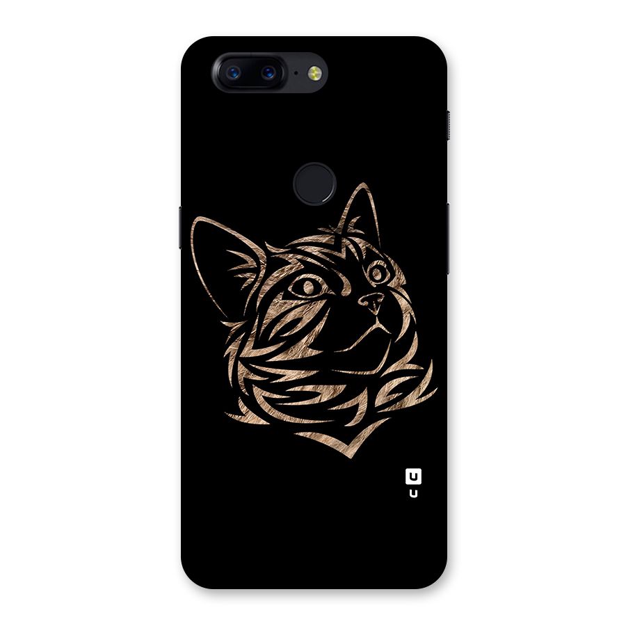Tribal Cat Back Case for OnePlus 5T