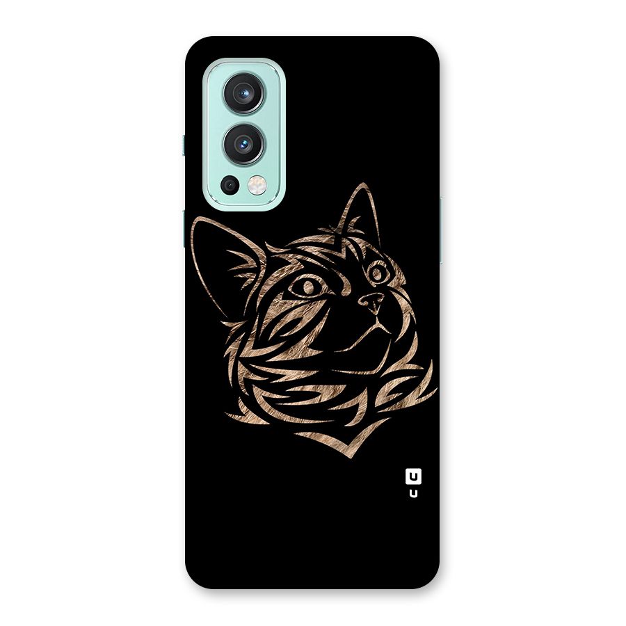 Tribal Cat Glass Back Case for OnePlus Nord 2 5G