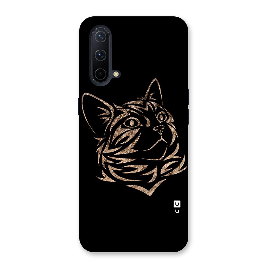 Tribal Cat Glass Back Case for OnePlus Nord CE 5G