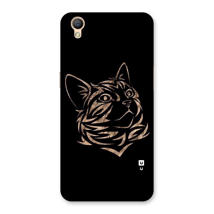 Tribal Cat Back Case for Oppo A37