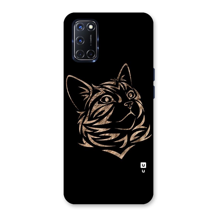 Tribal Cat Back Case for Oppo A52