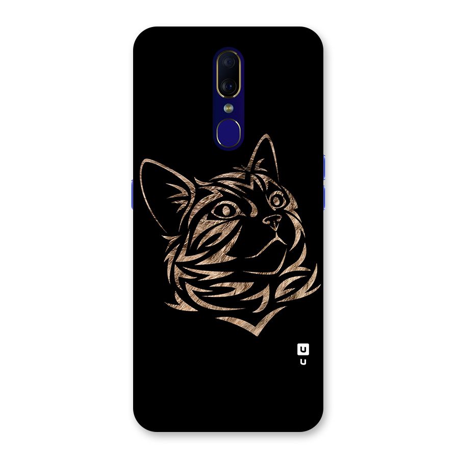 Tribal Cat Back Case for Oppo A9