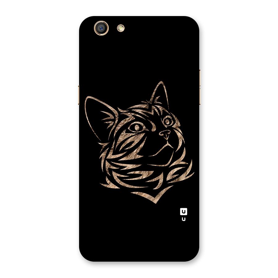 Tribal Cat Back Case for Oppo F3