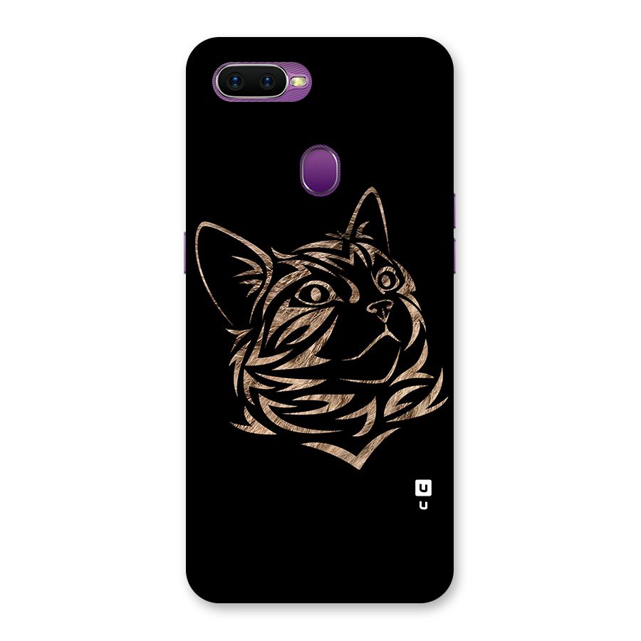 Tribal Cat Back Case for Oppo F9