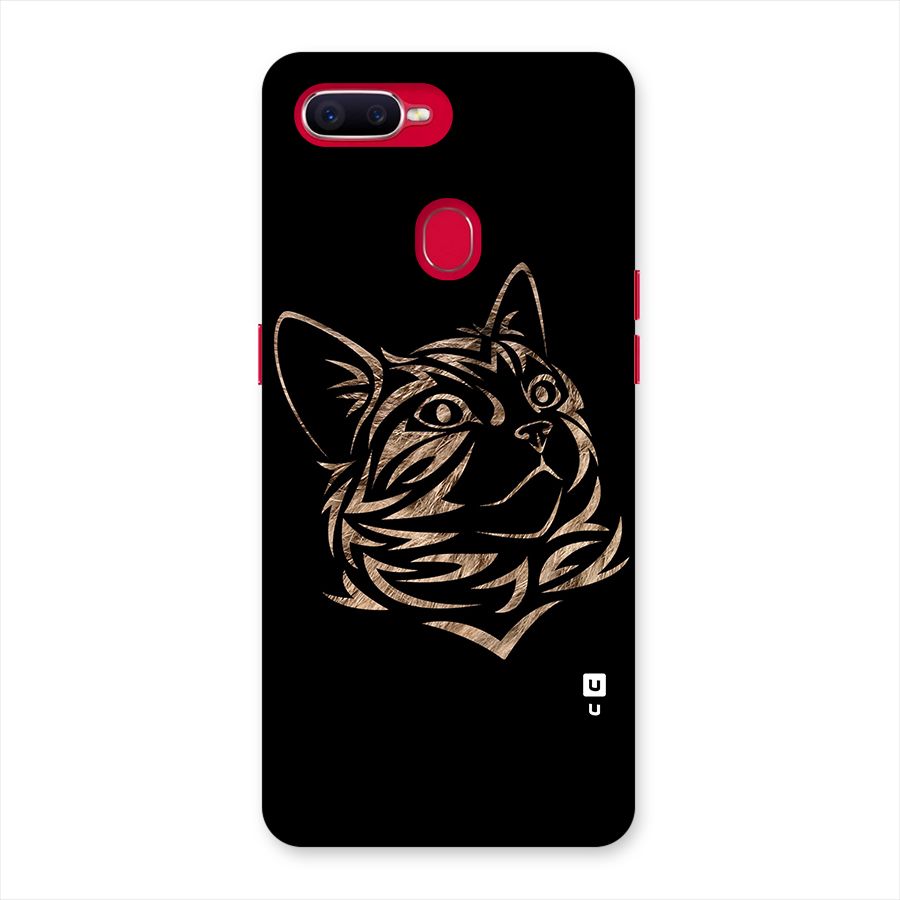 Tribal Cat Back Case for Oppo F9 Pro