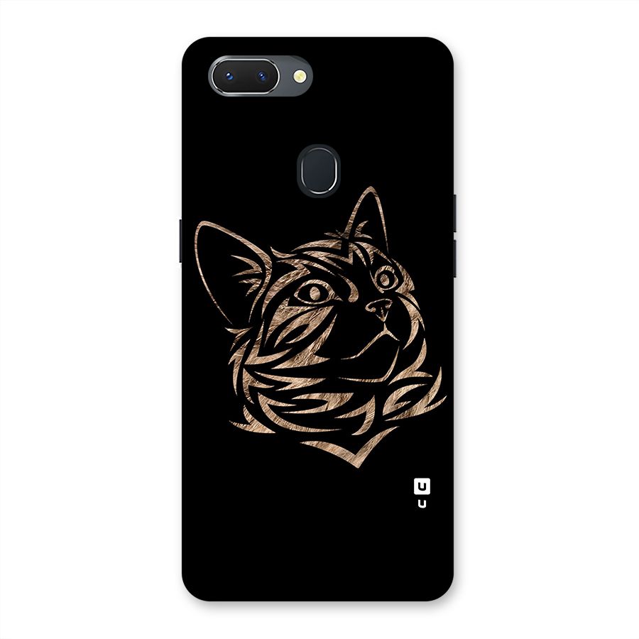 Tribal Cat Back Case for Oppo Realme 2