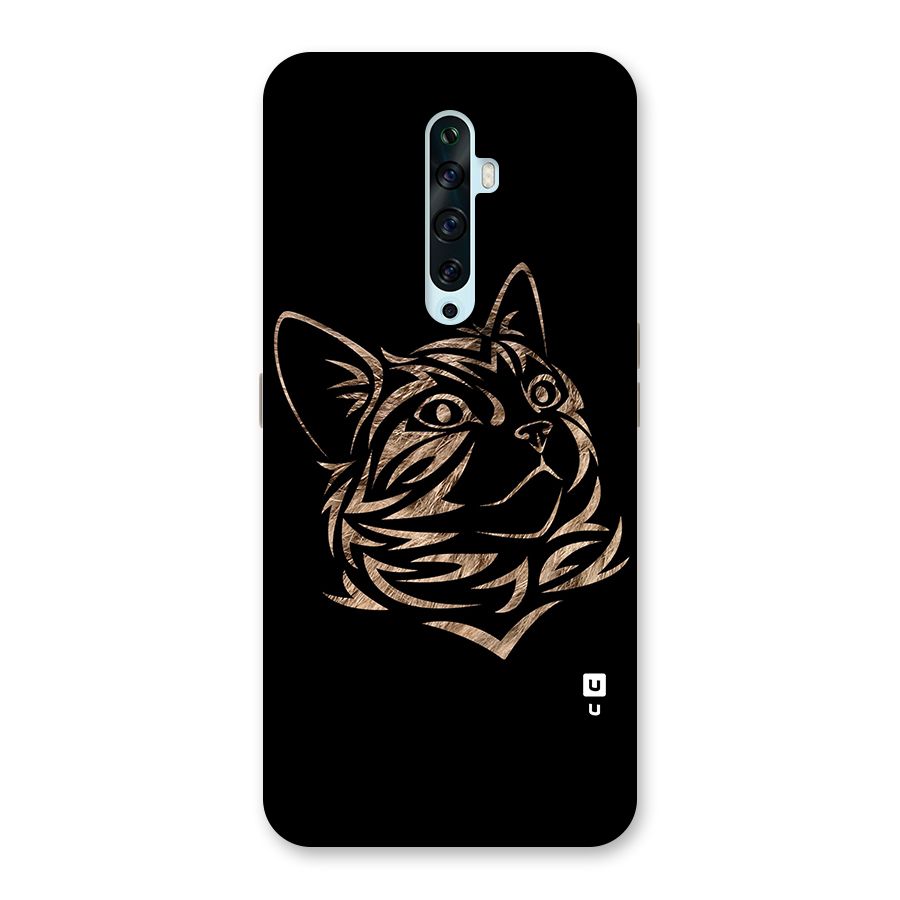 Tribal Cat Back Case for Oppo Reno2 Z