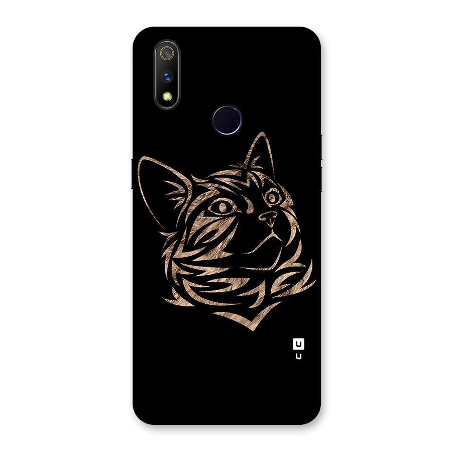 Tribal Cat Back Case for Realme 3 Pro