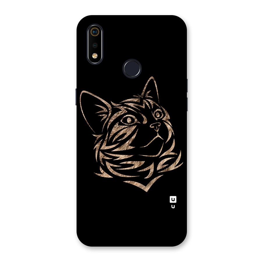 Tribal Cat Back Case for Realme 3i