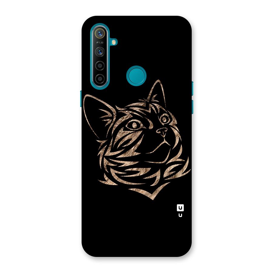 Tribal Cat Back Case for Realme 5i