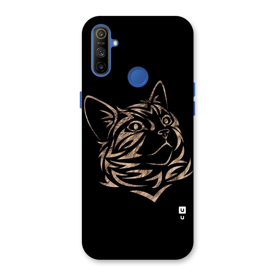 Tribal Cat Back Case for Realme Narzo 10A
