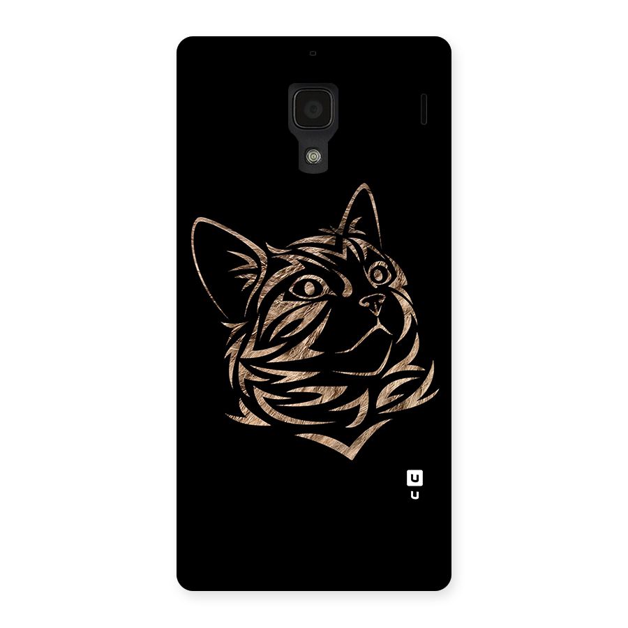 Tribal Cat Back Case for Redmi 1S