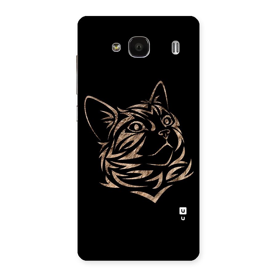 Tribal Cat Back Case for Redmi 2