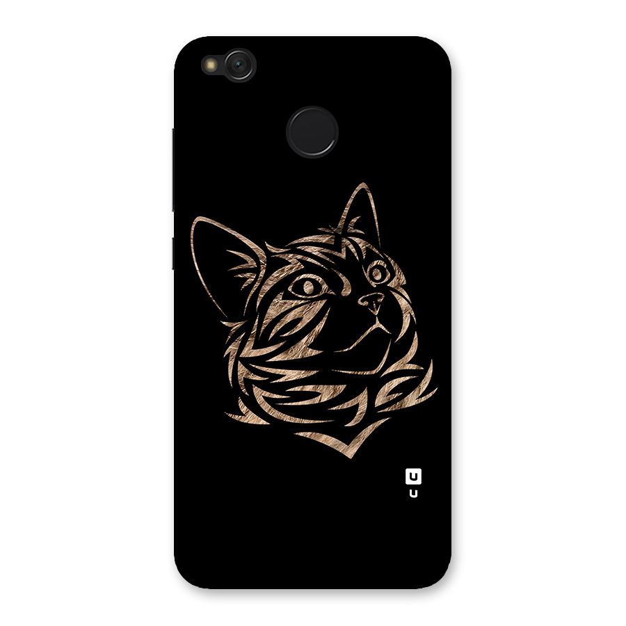 Tribal Cat Back Case for Redmi 4