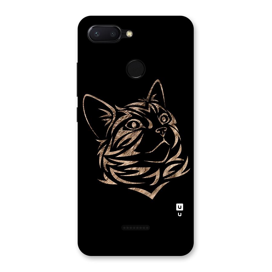 Tribal Cat Back Case for Redmi 6