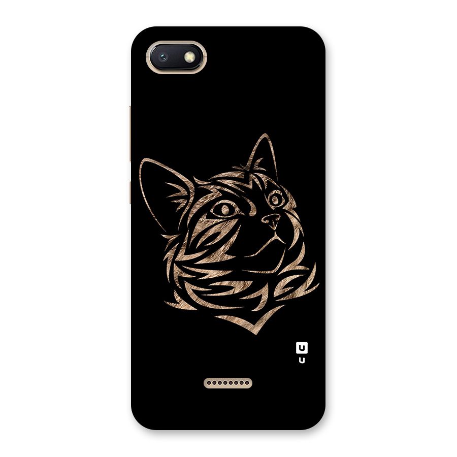 Tribal Cat Back Case for Redmi 6A