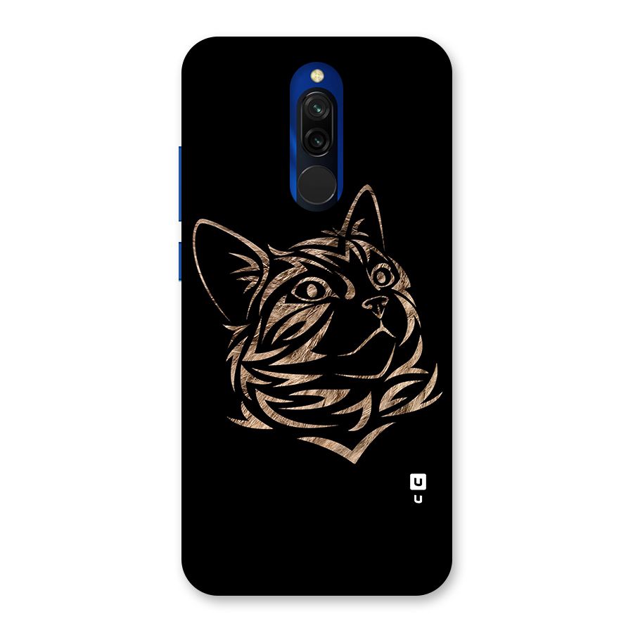 Tribal Cat Back Case for Redmi 8